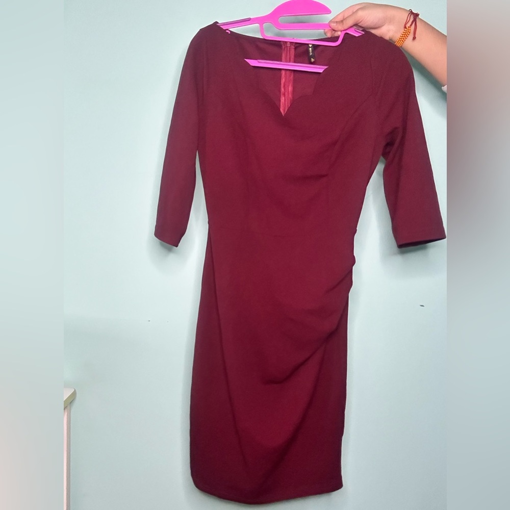 Red dress